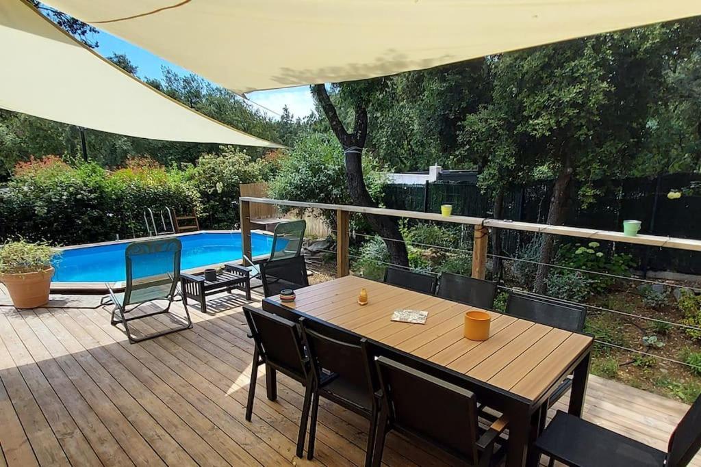Villa Garrigue - Piscine, Parking, Maison Entiere Beaulieu  외부 사진